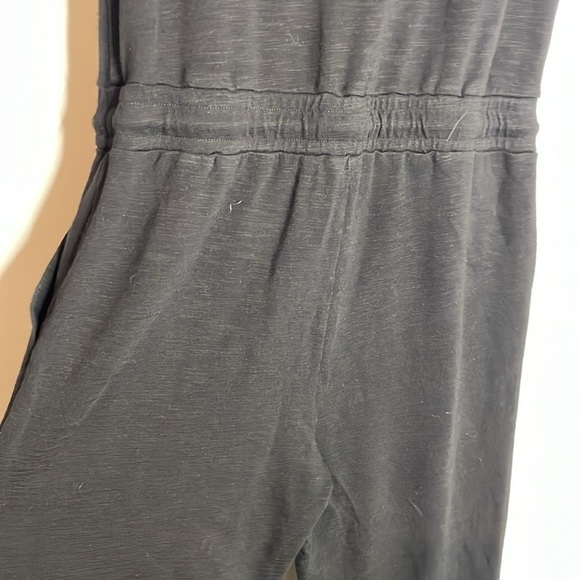 Monrow | Women’s Black Soft Sleeveless Jumpsuit Size Small NWT - Picture 6 of 9